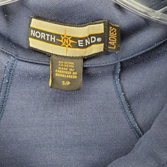North End CTLF Navy Mock Neck Quarter Zip Jacket #29 Ladies Size Small - Picture 8 of 17